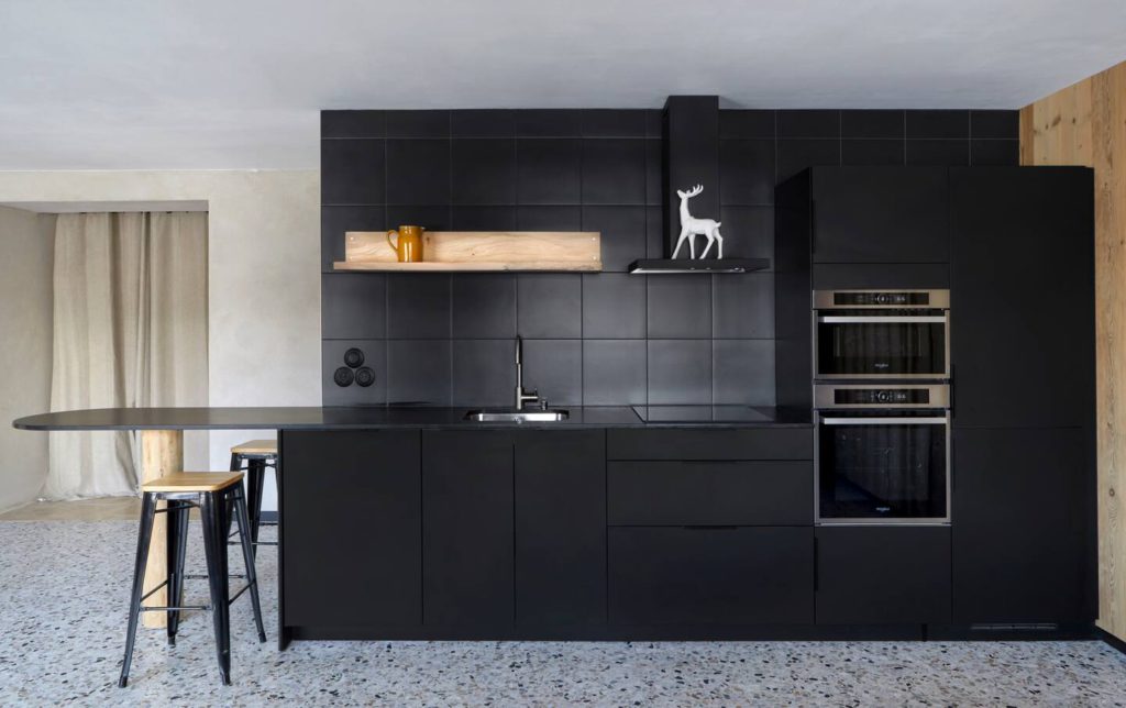 cuisine du gite à villard de lans